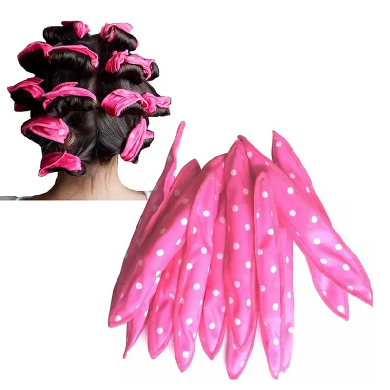 VelvetZen Hair Curlers Soft Sleep Pillow Hair Rollers - Image 1